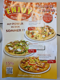 Enjoy Pizza Service à Kiel carte
