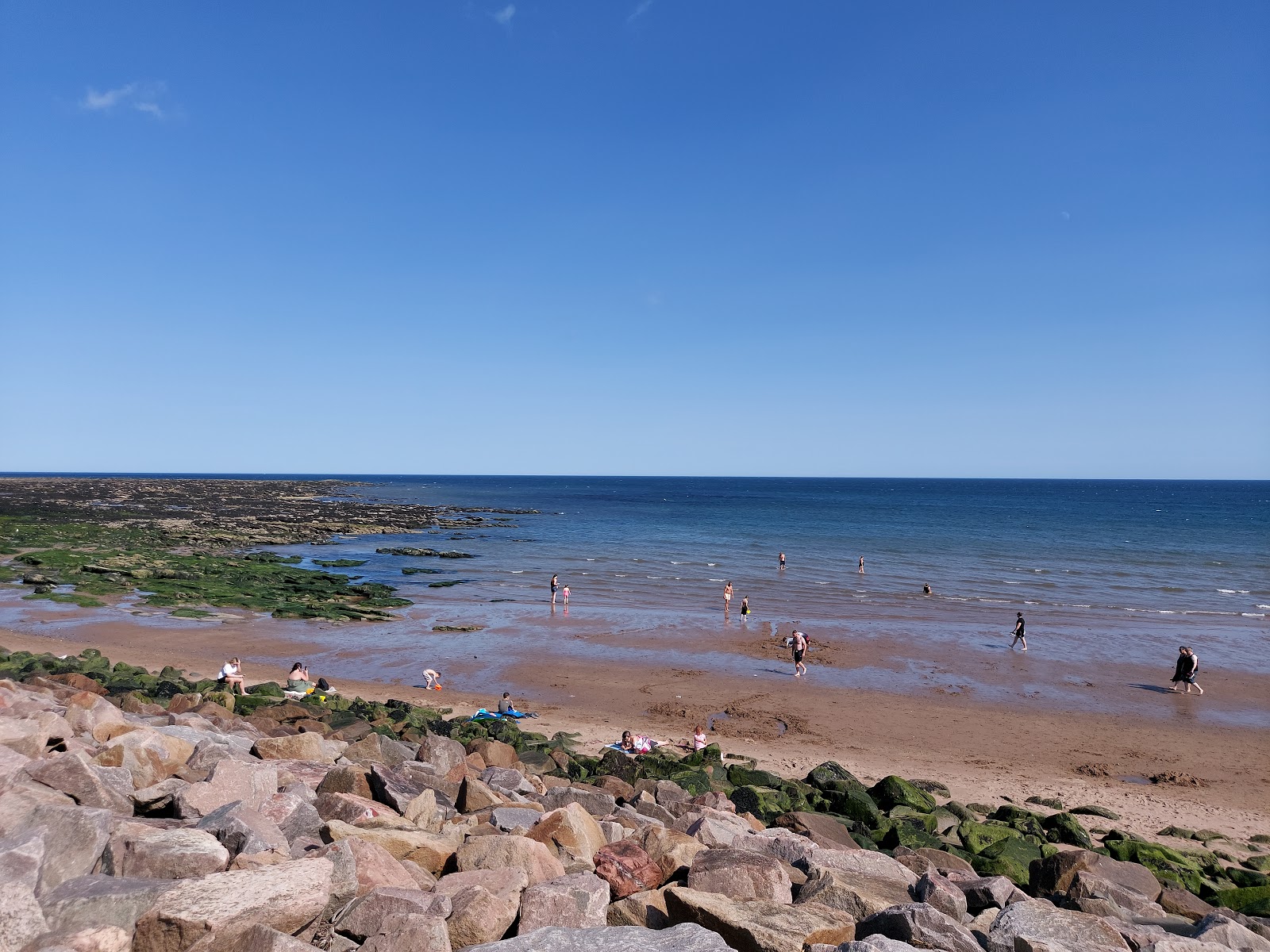 Fotografija Carnoustie Beach z visok stopnjo čistoče