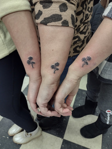 Explore thigh hip tattoo ideas, creative tattoo ideas in Owosso, available at Twisted ink tattoo