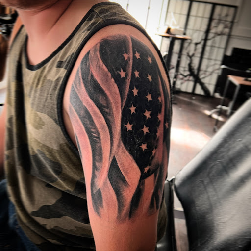 Explore birth flower tattoo ideas, creative tattoo ideas in Medina, available at Greasers Ink