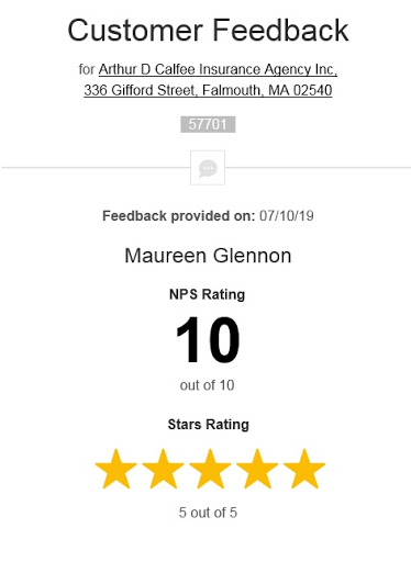 Insurance Agency «Arthur D Calfee Insurance Inc», reviews and photos