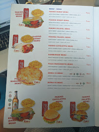 Kebab Istanbul Kebap à Milan (le menu)