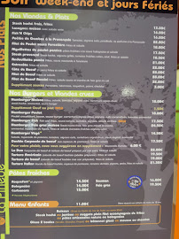 Pizzéria La Pinède à Les Arcs menu