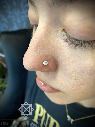 Explore lilac tattoo ideas, creative tattoo ideas in Casper, available at High Plains Adornment