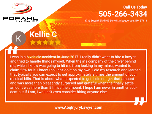 Personal Injury Attorney «Pofahl Law Firm, P.C.», reviews and photos