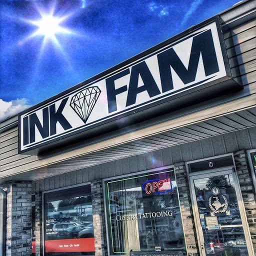 Explore cover up arm tattoo ideas, creative tattoo ideas in Indianapolis, available at Inkfam Tattoo Gallery