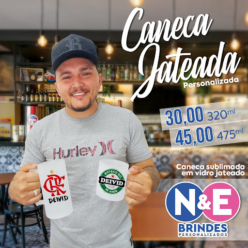 Logo da empresa - N&E Brindes