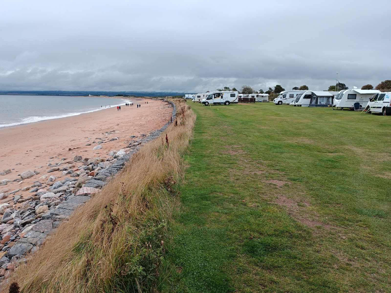 Photo of Rosemarkie Camping Beach with long straight shore