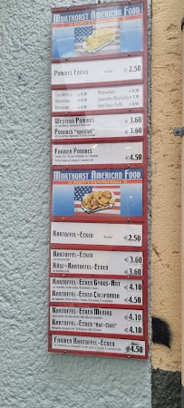 Restauration rapide Hot Dog Station à Münster (le menu)