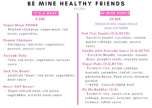 Be Mine Healthy Friends