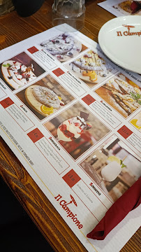 Il Campione Viale della Marina à Ostia menu