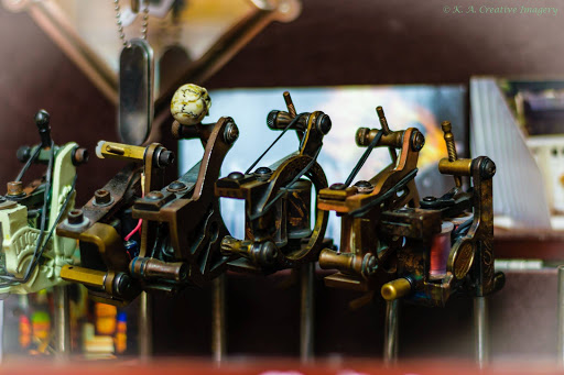 Explore memorial tattoo ideas for grandfather, creative tattoo ideas in Marietta, available at Lucky Draw Tattoos III