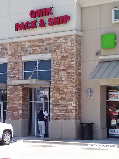 Mailing Service «Qwik Pack & Ship», reviews and photos, 5017 Teasley Ln #145, Denton, TX 76210, USA
