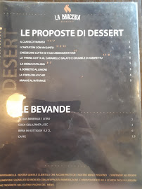Restaurant de grillades à l'américaine La Braceria à Scandicci - menu / carte