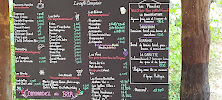 Menu du Bar Restaurant Huttopia à Sarlat-la-Canéda