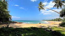 Foto von Maha Induruwa Beach mit lange, gerade küste