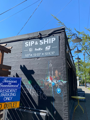Shipping and Mailing Service «Greenwood Sip & Ship», reviews and photos, 7511 Greenwood Ave N, Seattle, WA 98103, USA