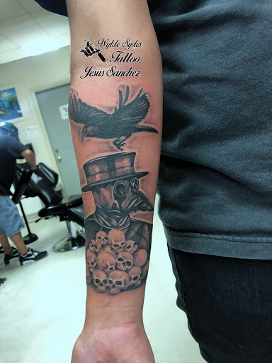 Explore honeysuckle tattoo ideas, creative tattoo ideas in San Diego, available at Wylde Sydes Tattoo & Body Piercing