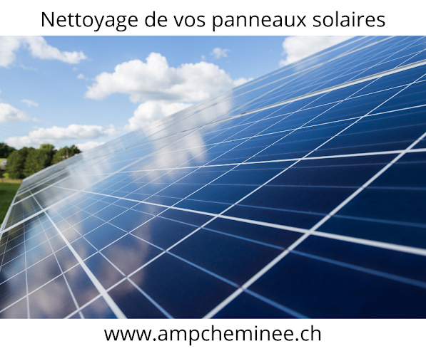 Amp Cheminée et Solaire - Nettoyage panneaux solaires et tubage cheminée - Montreux