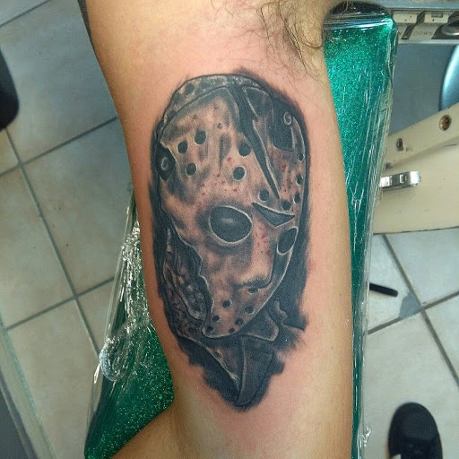 Explore grizzly bear tattoo ideas, creative tattoo ideas in Bradenton, available at Memory Lane Tattoo Co.