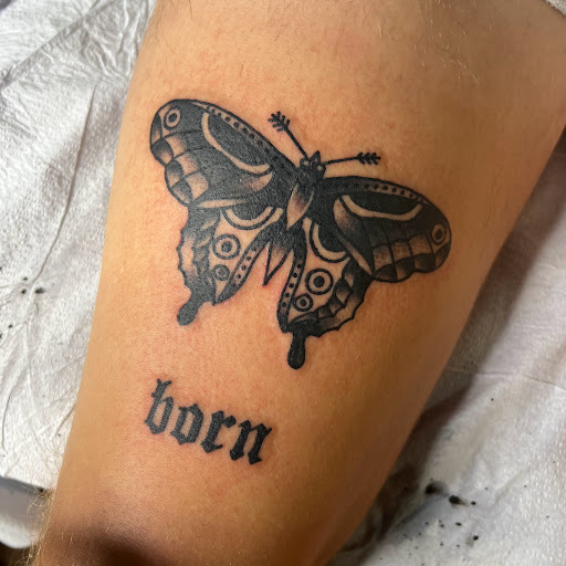 Explore astarion tattoo ideas, creative tattoo ideas in Buffalo, available at True Gloom Tattoo Studio