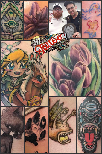 Explore initial finger tattoo ideas, creative tattoo ideas in Augusta, available at Mr. Tattoo