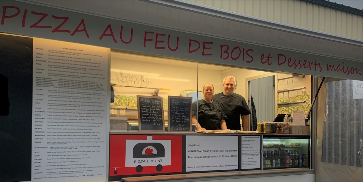 Camion Pizza au feu de bois Bretini à Ampuis (Rhône 69)