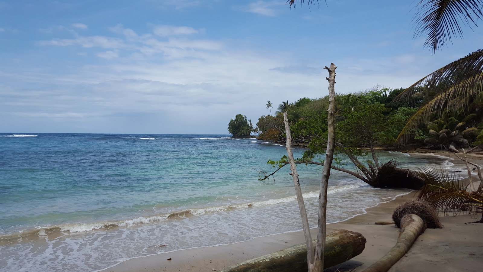 Polo Beach 🏖️ Old Bank, Bocas del Toro, Panama - gedetailleerde kenmerken,  kaart, foto's, image size:1600x900