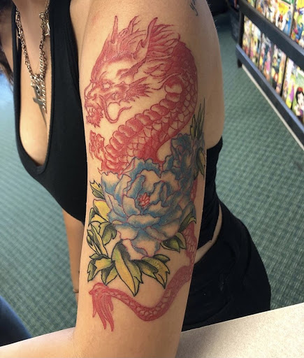 Explore small tattoo placement ideas, creative tattoo ideas in Alamosa, available at The Shop Tattoo & Comics