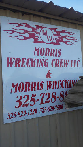Morris Wrecker Crew in Colorado City, Texas