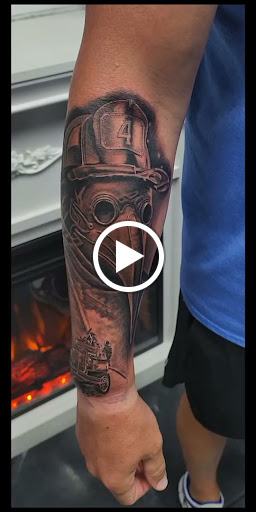 Explore bass guitar tattoo ideas, creative tattoo ideas in Zephyrhills, available at MAIN STREET INK TATTOOS