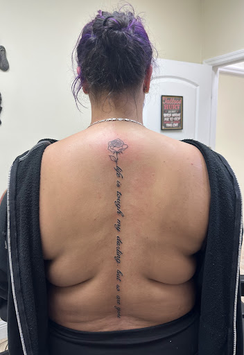 Explore rabbit tattoo ideas, creative tattoo ideas in Hollywood, available at Rock Hard Tattoo