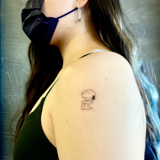 Explore ring finger tattoos ideas, creative tattoo ideas in Orange, available at Baron Art Tattoo