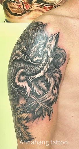 Explore sacred heart tattoo ideas, creative tattoo ideas in Garden Grove, available at Anna Hang Tattoo