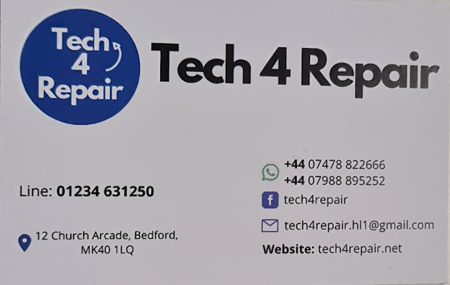 Reviews of Tech 4 Repair Ltd in Bedford - Cell phone store