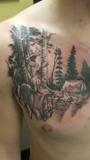 Explore cyber tattoo ideas, creative tattoo ideas in Savannah, available at Tatlyfe Studios