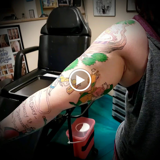 Explore love you more tattoo ideas, creative tattoo ideas in Traverse City, available at Pinups & Needles