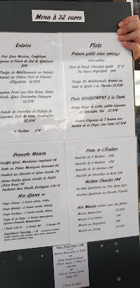 Restaurant de la Marine à Narbonne carte
