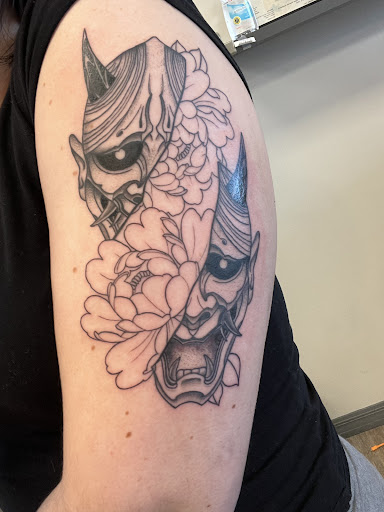 Explore flamingo tattoo ideas, creative tattoo ideas in Davenport, available at Fine Ink Studios Tattoos