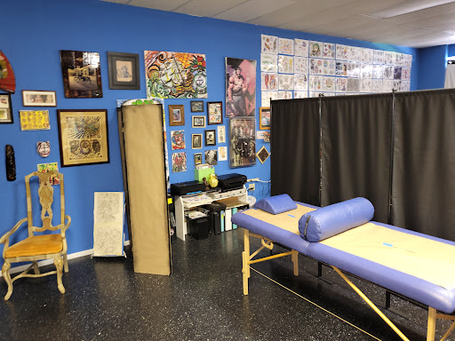 Explore barbie tattoo ideas, creative tattoo ideas in Englewood, available at The Original Big Daddy Tattoo & Body Piercing est.1997 est.1997