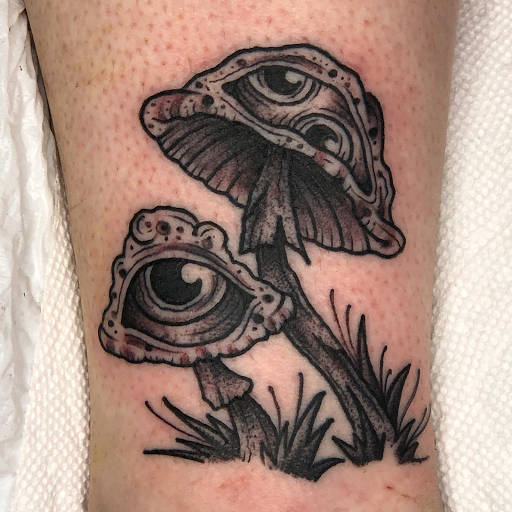Explore halloween tattoo sleeve ideas, creative tattoo ideas in San Angelo, available at Old Town Tattoo