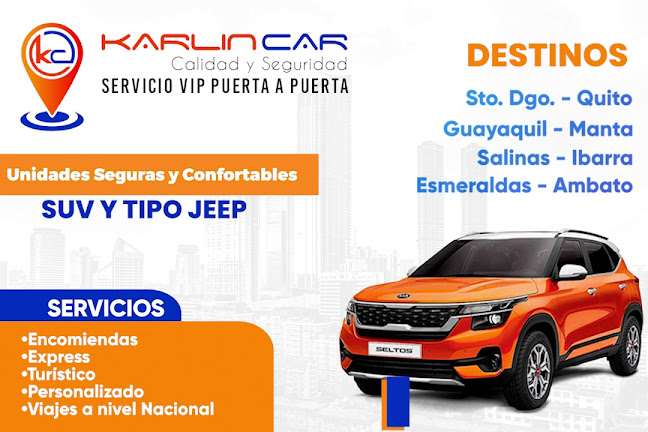 SERVICIOS V.I.P puerta a puerta KarlinCar - Santo Domingo de los Colorados