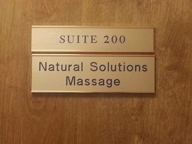 Natural Solutions Massage