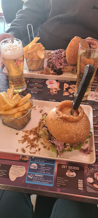 Hamburger du Restaurant américain EDY'S DINER à Ville-la-Grand - n°11