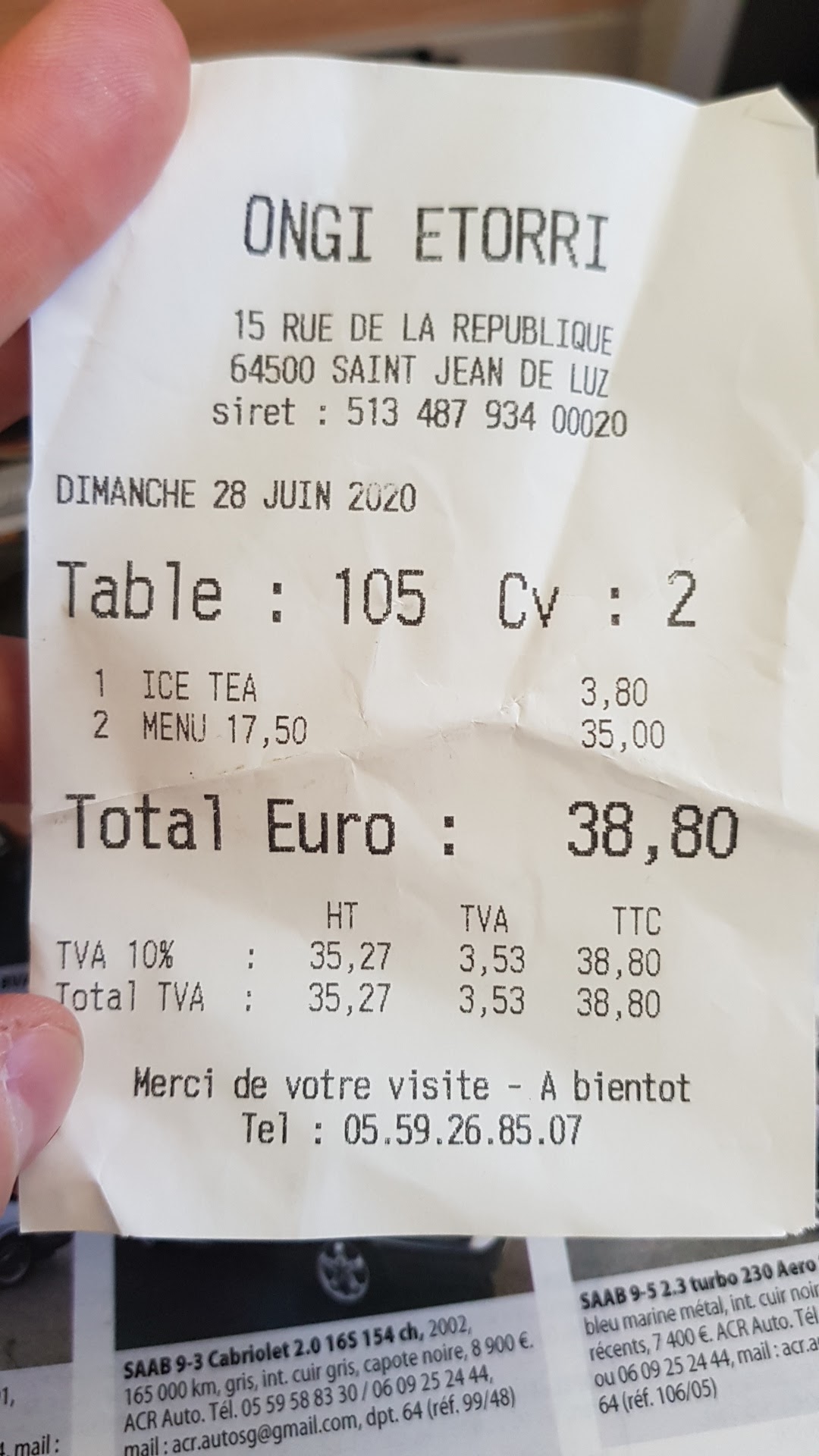 Photo n° 8 de l'avis de Smokin.o fait le 28/06/2020 à 21:45