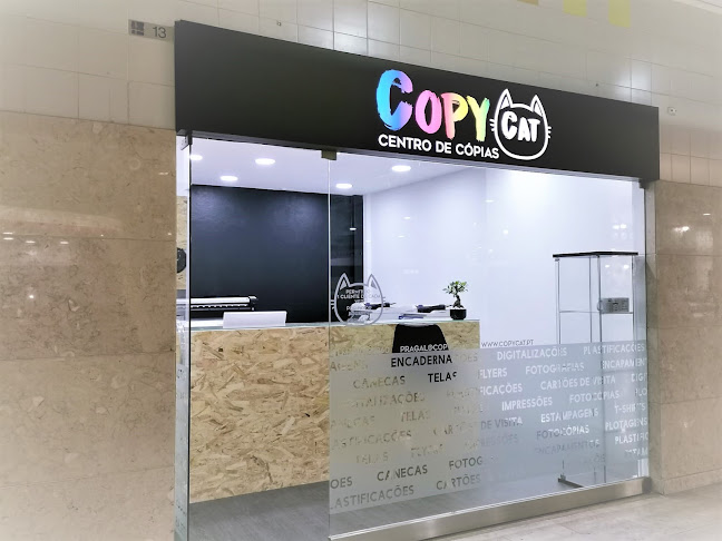 Avaliações doCopyCat - Centro de Cópias em Almada - Copiadora