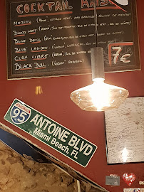 Pizzeria Chez Antoine à Sarlat-la-Canéda (le menu)