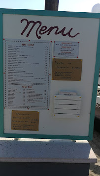 Gambero Rosso Friggitoria à Cesenatico menu