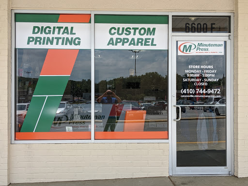 Commercial Printer «Minuteman Press Printing Copying», reviews and photos, 6600F Baltimore National Pike, Catonsville, MD 21228, USA