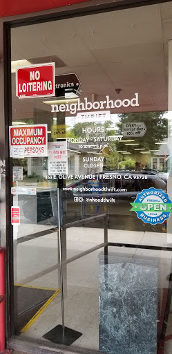 Thrift Store «Neighborhood Thrift Store Distribution Center», reviews and photos, 353 E Olive Ave, Fresno, CA 93728, USA
